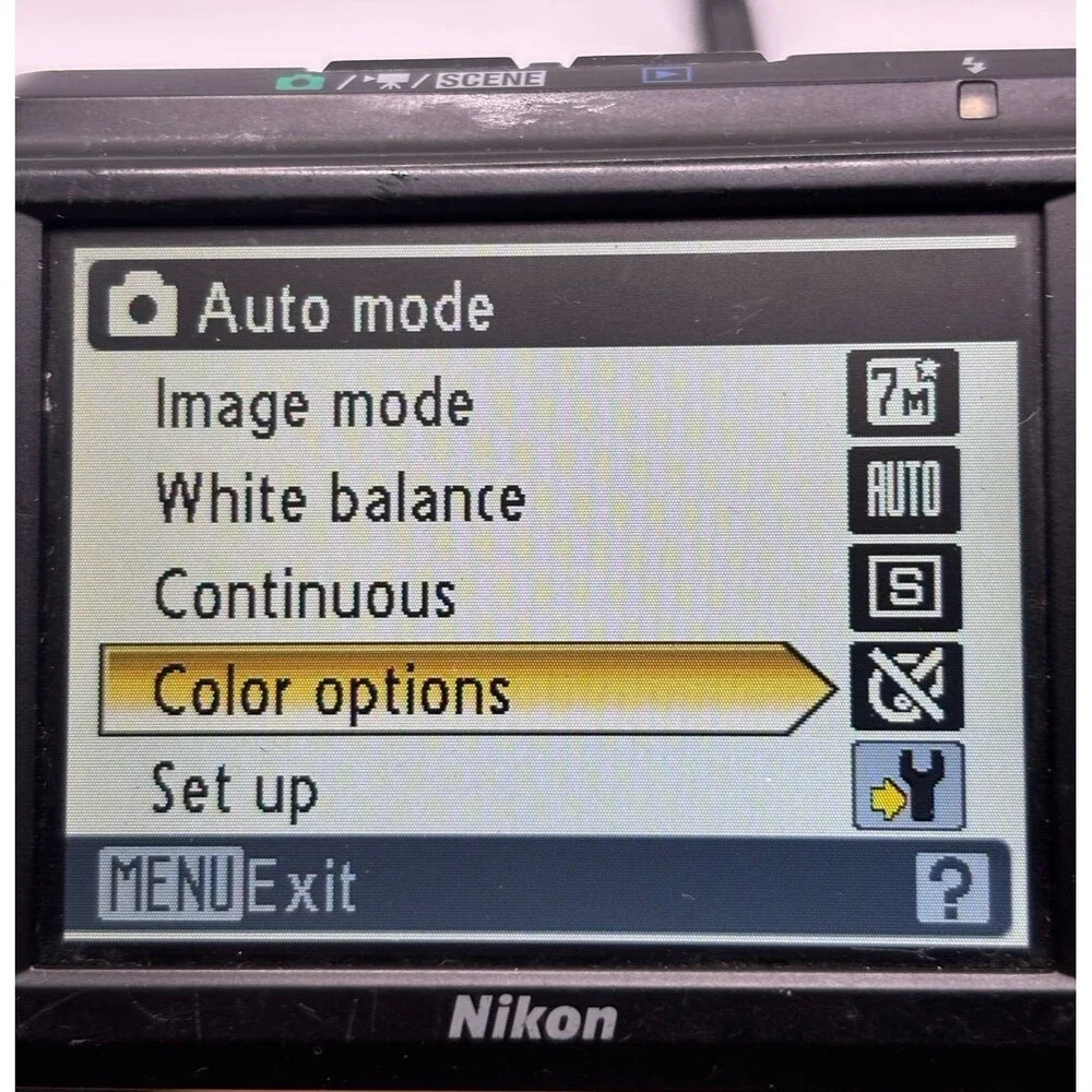 Nikon COOLPIX L16 7.1MP Digital Camera Matte Black